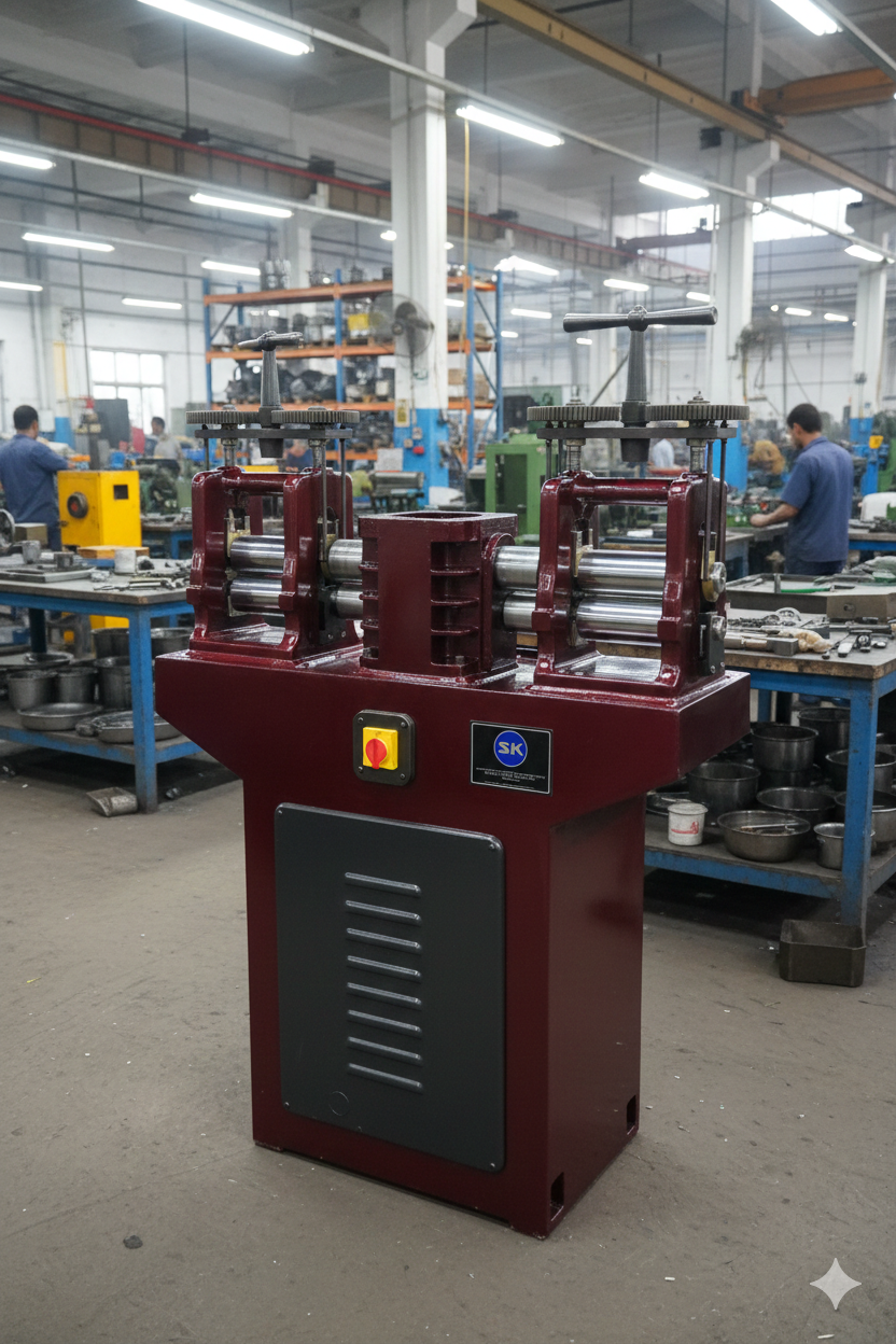 Double Head Jewellery Rolling Machine